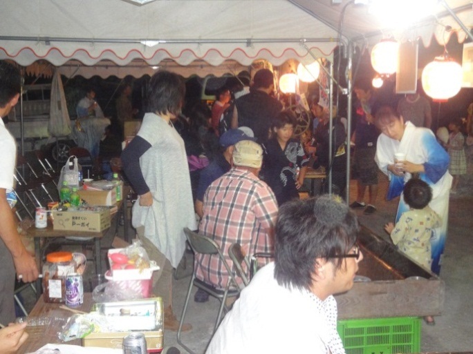 ヨーヨー釣り出店