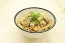 サバ缶のゆずこしょう炊き込みご飯
