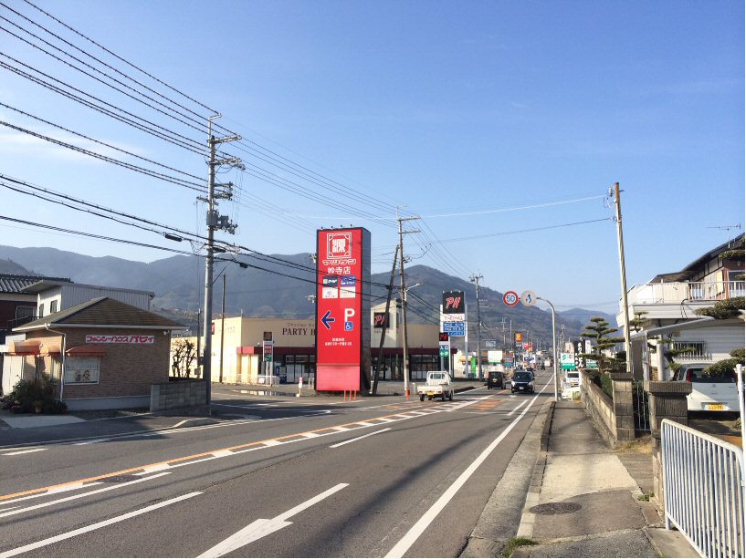 国道24号線沿い風景